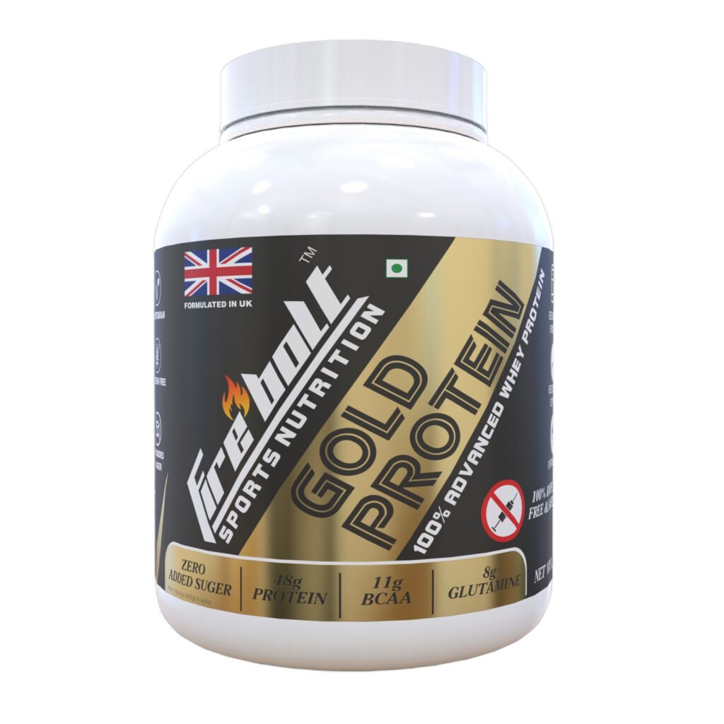 Firebolt Sports Nutrition – Gold Protein | 100% Advanced Whey Protein