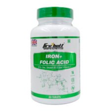 Firebolt Sports Nutrition – Iron+Folic Acid with Zinc, Vitamin B12 and Vitamin C