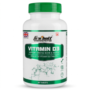 Firebolt Sports Nutrition - Vitamin D3 | Support Strong Bone & Muscle